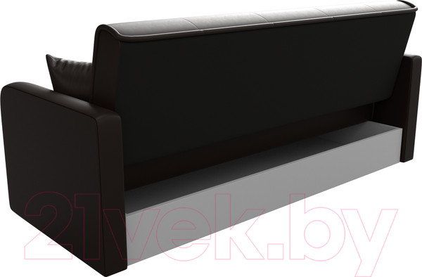 Изображение товара Диван Лига Диванов Надежда 72 / 27943 (экокожа, коричневый)