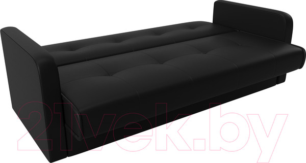 Изображение товара Диван Лига Диванов Надежда 72 / 27942 (экокожа черный)