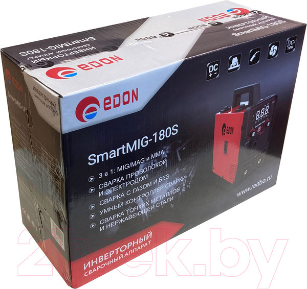 Изображение товара Полуавтомат сварочный Edon Smart MIG-180S