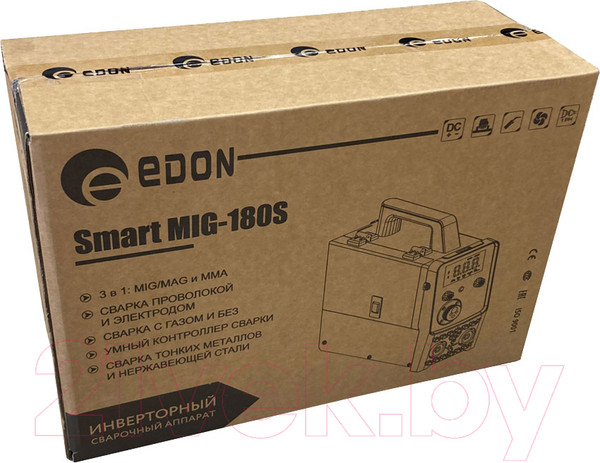 Изображение товара Полуавтомат сварочный Edon Smart MIG-180S