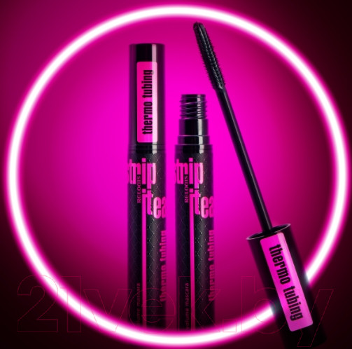 Изображение товара Тушь для ресниц Relouis Strip it Easy Thermo Tubing объемная (черный)