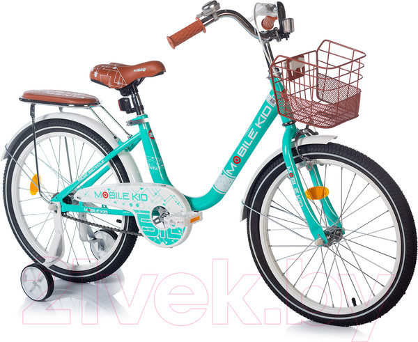 Изображение товара Детский велосипед Mobile Kid Genta 20 (бирюзовый)