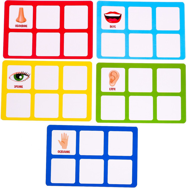 Изображение товара Развивающая игра Zabiaka Органы чувств / 7160248