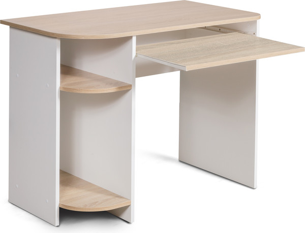 Изображение товара Компьютерный стол Мебель-Класс Компакт (белый/дуб сонома)