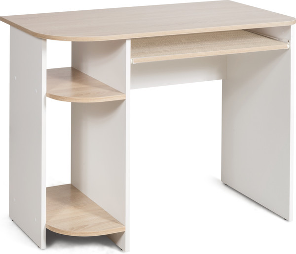 Изображение товара Компьютерный стол Мебель-Класс Компакт (белый/дуб сонома)