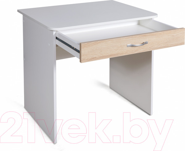 Изображение товара Письменный стол Мебель-Класс Форум (белый/дуб сонома)