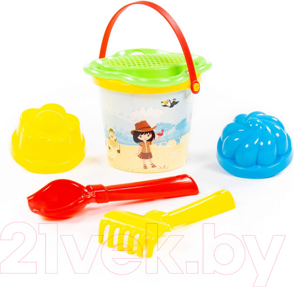 Изображение товара Набор игрушек для песочницы Полесье №229 / 0528
