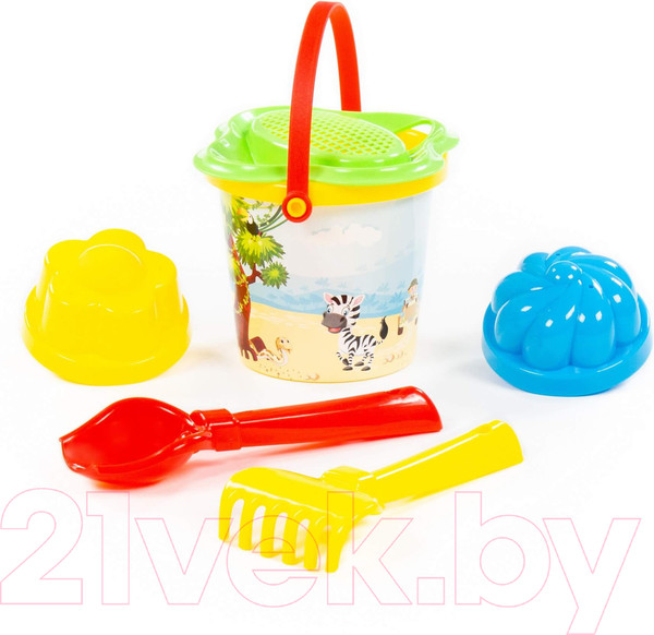 Изображение товара Набор игрушек для песочницы Полесье №229 / 0528