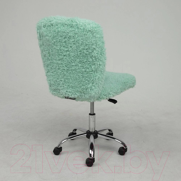 Изображение товара Кресло офисное AksHome Fluffy (искусственный мех мятный)
