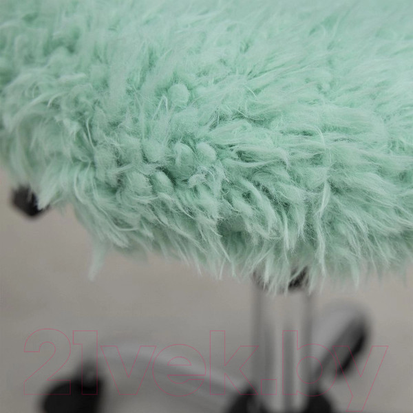 Изображение товара Кресло офисное AksHome Fluffy (искусственный мех мятный)