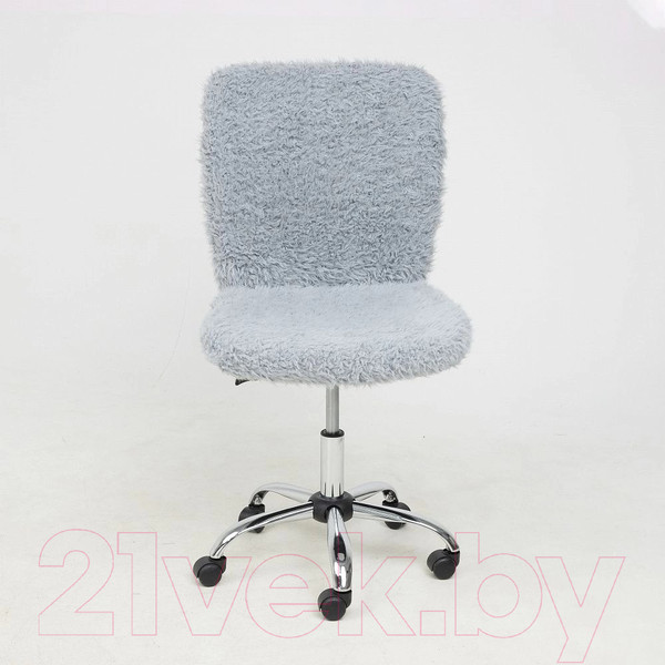 Изображение товара Кресло офисное AksHome Fluffy (искусственный мех серый)