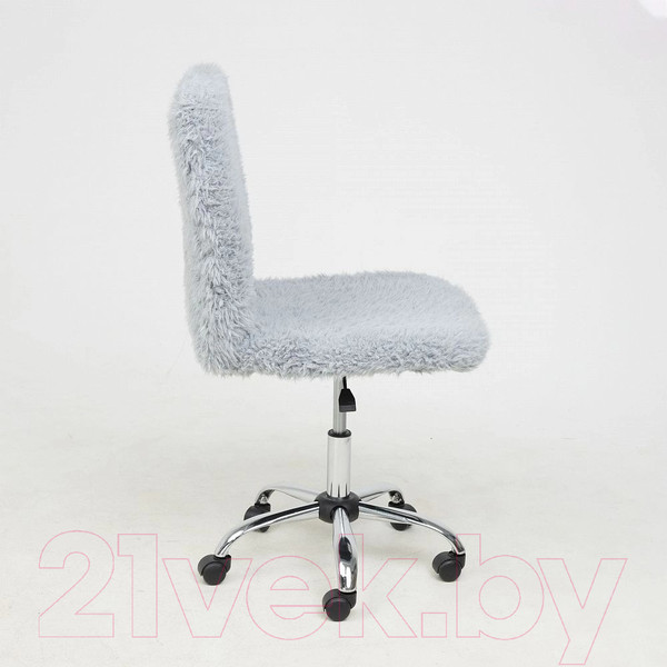 Изображение товара Кресло офисное AksHome Fluffy (искусственный мех серый)