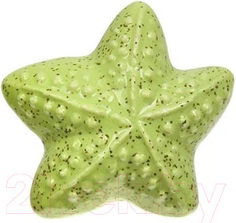 Изображение товара Ручка для мебели Blumen Haus Морская звезда / 66278 (зеленый)
