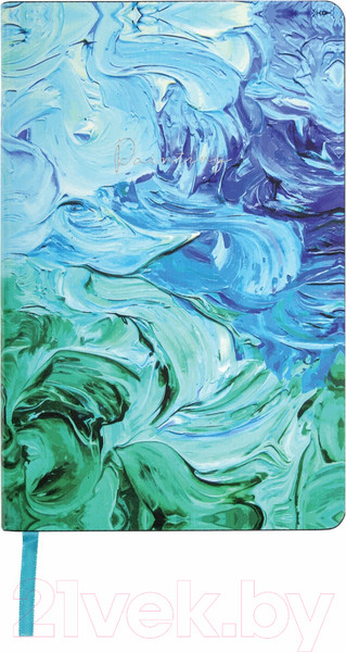 Изображение товара Ежедневник Brauberg Blur / 112031 (136л, голубой)