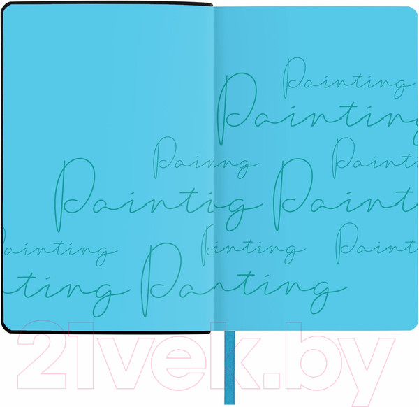 Изображение товара Ежедневник Brauberg Blur / 112031 (136л, голубой)