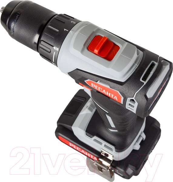 Изображение товара Аккумуляторная дрель-шуруповерт Ресанта ДА-20-2ЛК-Б (75/14/10)