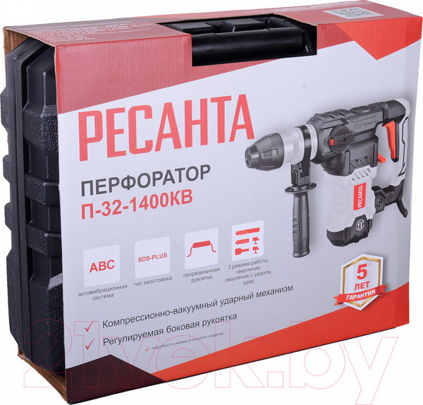 Изображение товара Перфоратор Ресанта П-32-1400КВ (75/3/6)
