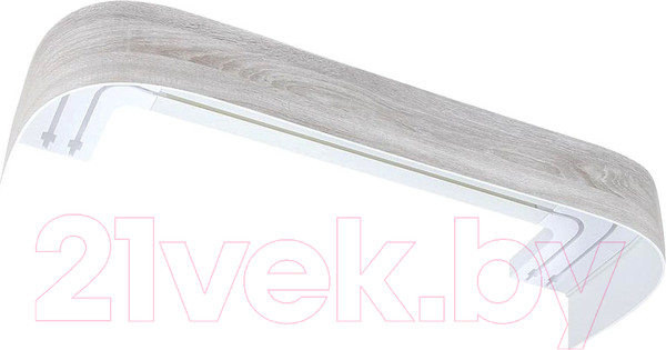 Изображение товара Карниз для штор LEGRAND Галант 7см 2П 1.6 / 58065882 (дуб беленый)