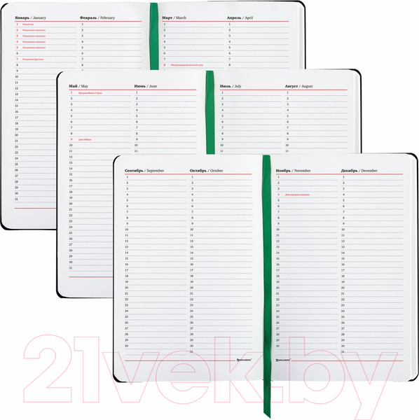 Изображение товара Ежедневник Brauberg Spirit / 112034 (136л, серый)