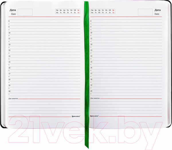 Изображение товара Ежедневник Brauberg Spirit / 112034 (136л, серый)