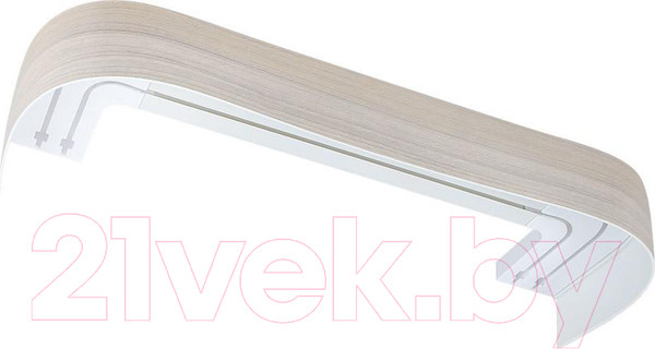 Изображение товара Карниз для штор LEGRAND Галант 7см 2П 3.0 / 58064894 (дуб натуральный)