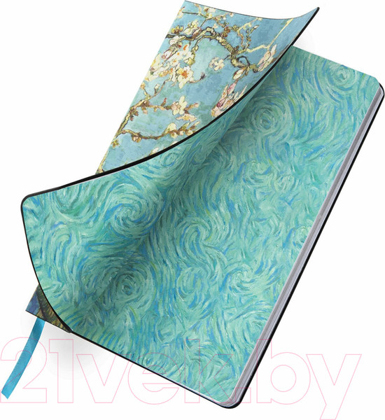 Изображение товара Ежедневник Brauberg Van Gogh / 111983 (136л, голубой)