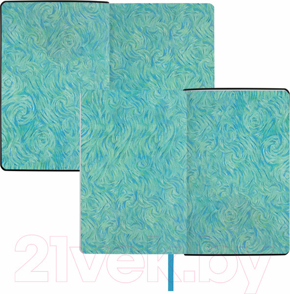 Изображение товара Ежедневник Brauberg Van Gogh / 111983 (136л, голубой)