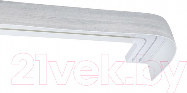 Изображение товара Карниз для штор LEGRAND Галант 7см 2П 3.6 / 58064899 (дуб перламутр)