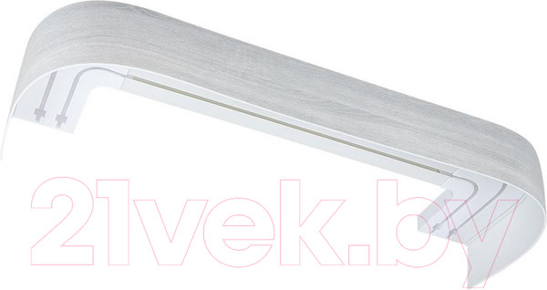 Изображение товара Карниз для штор LEGRAND Галант 7см 2П 3.6 / 58064899 (дуб перламутр)