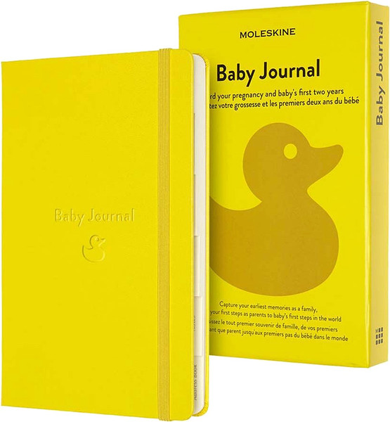 Изображение товара Записная книжка Moleskine Passion Baby Large / 1075043 (200л, желтый)