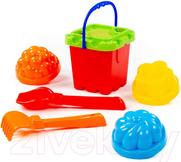 Изображение товара Набор игрушек для песочницы Полесье №261 / 7123