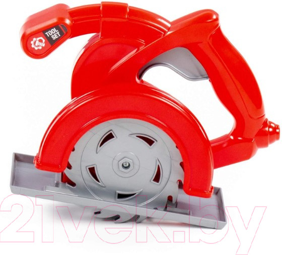 Изображение товара Циркулярная пила игрушечная Полесье 92113 (красный)