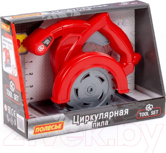 Изображение товара Циркулярная пила игрушечная Полесье 92113 (красный)
