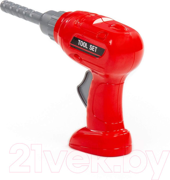 Изображение товара Шуруповерт игрушечный Полесье 90478 (красный)