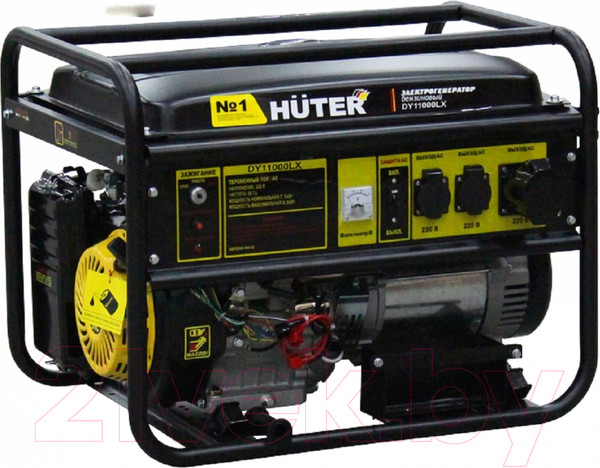 Изображение товара Бензиновый генератор Huter DY11000LX (64/1/72)