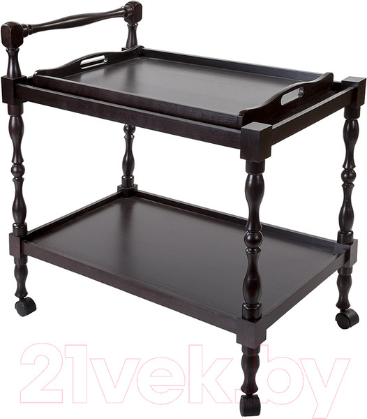 Изображение товара Сервировочный столик Мебелик Бридж (венге)