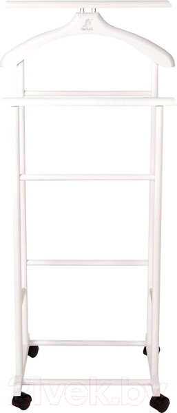 Изображение товара Стойка для одежды Мебелик Костюмная В 22Н (белый)