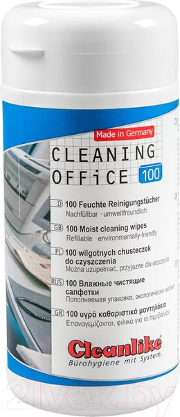 Изображение товара Салфетки для ухода за техникой Cleanlike Спиртовые / 300301000 (100шт)