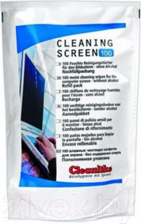 Изображение товара Салфетки для ухода за техникой Cleanlike Сменный блок / 340451000 (100шт)