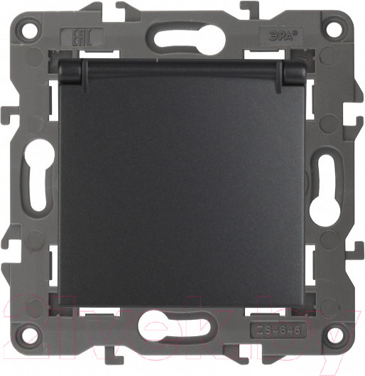 Изображение товара Розетка ЭРА Elegance 14-2103-05 / Б0034282 (антрацит)