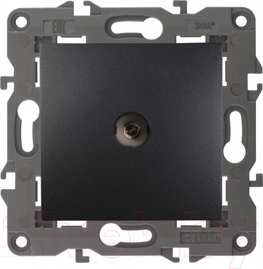 Изображение товара Розетка ЭРА Elegance 14-3102-05 / Б0034300 (антрацит)