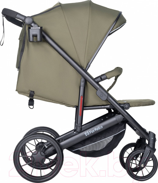 Изображение товара Детская прогулочная коляска Farfello Bonnie Black / BB (свежая зелень)