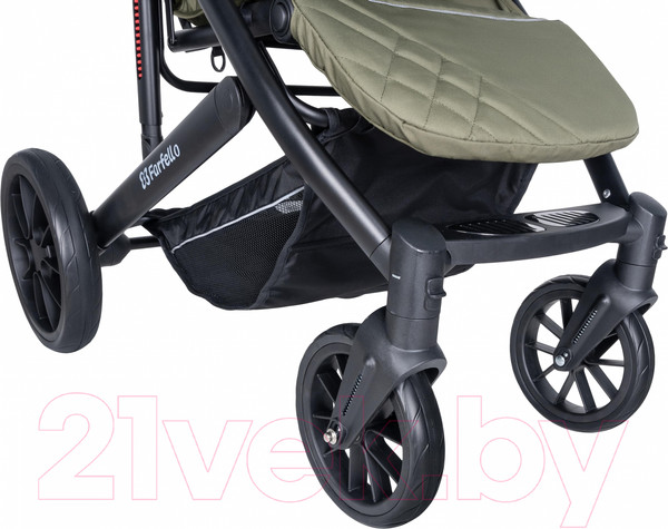 Изображение товара Детская прогулочная коляска Farfello Bonnie Black / BB (свежая зелень)