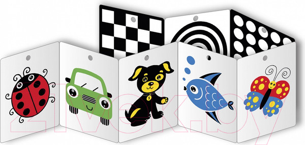 Изображение товара Развивающая книга Робинс Развиваем зрение с рождения