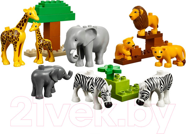 Изображение товара Конструктор Lego Duplo Дикие животные 45012
