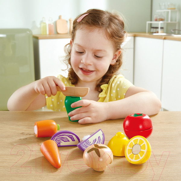 Изображение товара Набор игрушечных продуктов Hape Овощи / E3181_HP