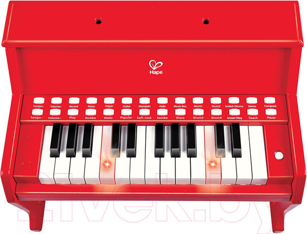 Изображение товара Музыкальная игрушка Hape Пианино / E0628_HP (красный)