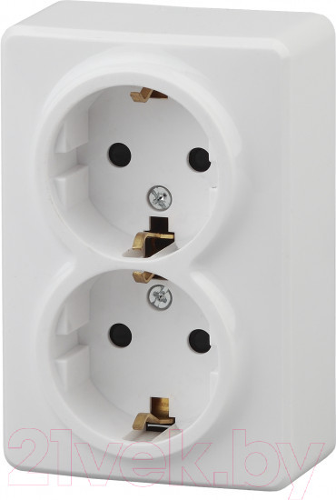 Изображение товара Розетка ЭРА Эксперт 11-2206-01 / Б0020694 (белый)