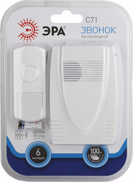 Изображение товара Электрический звонок ЭРА C71 / Б0018970