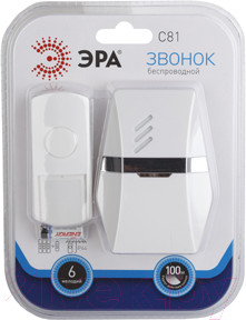 Изображение товара Электрический звонок ЭРА C81 / Б0018971